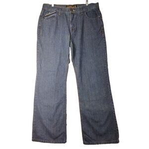 Micros Clothing Co Straight Leg Denim Jeans 36x32 Nice Relaxed Style